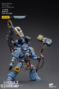 JoyToy Source 1/18 Warhammer 40k Space Wolves Iron Priest Jorin Fellhammer -Finest Toy Store d991ae476b