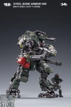 JoyToy Source 1/25 H05 Steel Bone Attack Mecha Military Green Color W/ Pilot -Finest Toy Store da58654f17