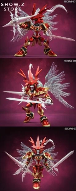 TungMung EX SDM-01 SDM01 Digital Monster Digimon Dukemon Gallantmon Crimson Mode NX Style -Finest Toy Store daffe504d5