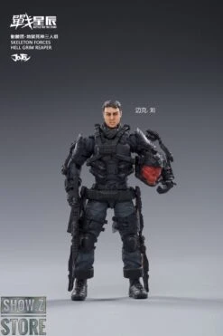 JoyToy Source 1/18 Hardcore Coldplay Skeleton Forces Hell Grim Reaper & Selena Set Of 4 -Finest Toy Store dc9f622070