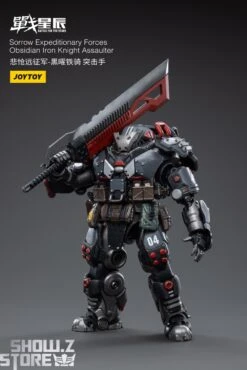 JoyToy Source 1/18 Sorrow Expeditionary Forces Obsidian Iron Knight Assaulter -Finest Toy Store dcabf48195