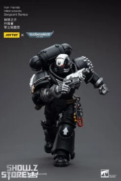 JoyToy Source 1/18 Warhammer 40K Iron Hands Intercessors Sergeant Bantus -Finest Toy Store e00a6b4705