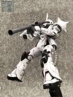 Metal Soldier MS 1/100 MS-06J MS06J Zaku II White Ogre Gundam Mobile Suit -Finest Toy Store e21f898cbb