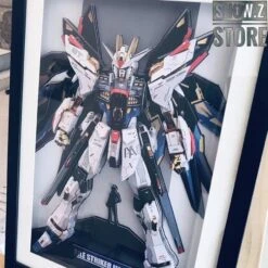 ChenFu Studio GAT-X105+AQM/E-X01 Aile Strike Gundam 3D Wall Art Decoration Picture -Finest Toy Store e3b76d938e