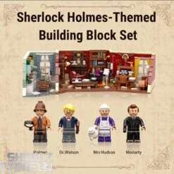 Pantasy 86218 Sherlock Holmes 221B Baker Street Building Blocks 28 Pantasy 86218 Sherlock Holmes 221B Baker Street Building Blocks -Finest Toy Store e40576954a