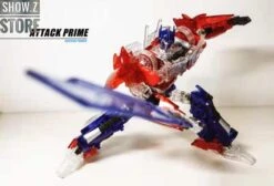 APC Toys APC-001 Attack Prime TFP Optimus Prime Clear Version W/ Clear Wheels -Finest Toy Store e69ab4f590