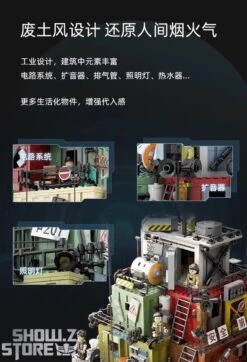 Pantasy 81101 Licensed Incarnation The Floating Mechanical City Building Blocks -Finest Toy Store e7aaac9848