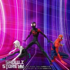 Sentinel Toys SV-ACTION Spider-Man: Into The Spider-Verse Spider-Gwen & Spider-Ham 27 Sentinel Toys SV-ACTION Spider-Man: Into The Spider-Verse Spider-Gwen & Spider-Ham -Finest Toy Store e838f99abc