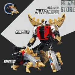 Black Mamba H6002-4B Raptor Slash & H6002-7B Robot Force Volcanicus Oversized Combiner Set Of 6 -Finest Toy Store e83fb83662