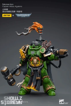 JoyToy Source 1/18 Warhammer 40K Salamanders Captain Adrax Agaton -Finest Toy Store e933225f40