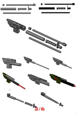 Shockwave Lab SL-31 MP-4 Beast War Dinobot Weapon Upgrade Kit -Finest Toy Store efc8c2d57f