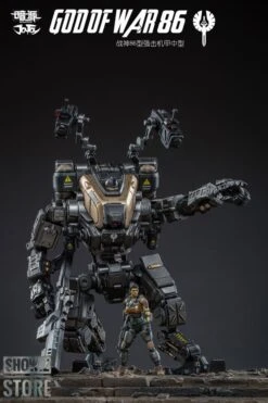 JoyToy Source Acid Rain 1/25 God Of War 86 Medium-Sized Mecha Figure Set Silver Black Version -Finest Toy Store f07c0f5fac