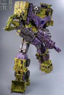 [Express Shipping] ToyWorld TW-C07G Constructor Devastator Old Green Battle Damage Version Set Of 6 -Finest Toy Store f43c287a89