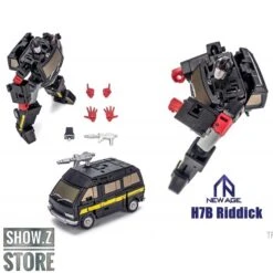 NewAge H7B Riddick Black Ironhide -Finest Toy Store f47511d554