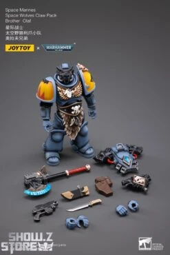 JoyToy Source 1/18 Warhammer 40K Space Wolves Claw Pack Brother Olaf -Finest Toy Store f5fa63b0c1