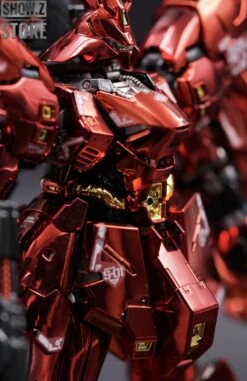 [SZ Custom] Bandai Custom RG 1/144 MSN-04 Sazabi W/ Custom Electroplated Chrome Painting -Finest Toy Store f6c0597a7e