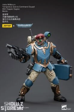 JoyToy Source 1/18 Warhammer 40K Astra Militarum Tempestus Scions Command Squad 55th Kappic Eagles Medic -Finest Toy Store f7b5d2bf8e