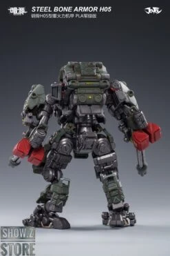 JoyToy Source 1/25 H05 Steel Bone Attack Mecha Military Green Color W/ Pilot -Finest Toy Store f8e41281c4
