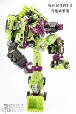 Jinbao Upgrade Kits For Devastator Gravity Builder Green Version -Finest Toy Store f9158189ca