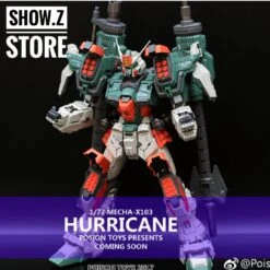 Poison Toys GAT-X103 Hurricane Buster Gundam 1/72 -Finest Toy Store fc15fb8fe1