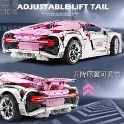 Lin07 Block 007 1/10 Bugatti Chiron Pink Version -Finest Toy Store fe93f84e40