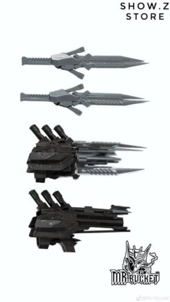 Mr-Bucket MR-02 Weapons Upgrade Kit Unique Toys UT R-01 Peru Kill AOE Lockdown -Finest Toy Store ff8364b06d